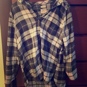 AMERICAN EAGLE PLAD BUTTONED UP VEST🦅